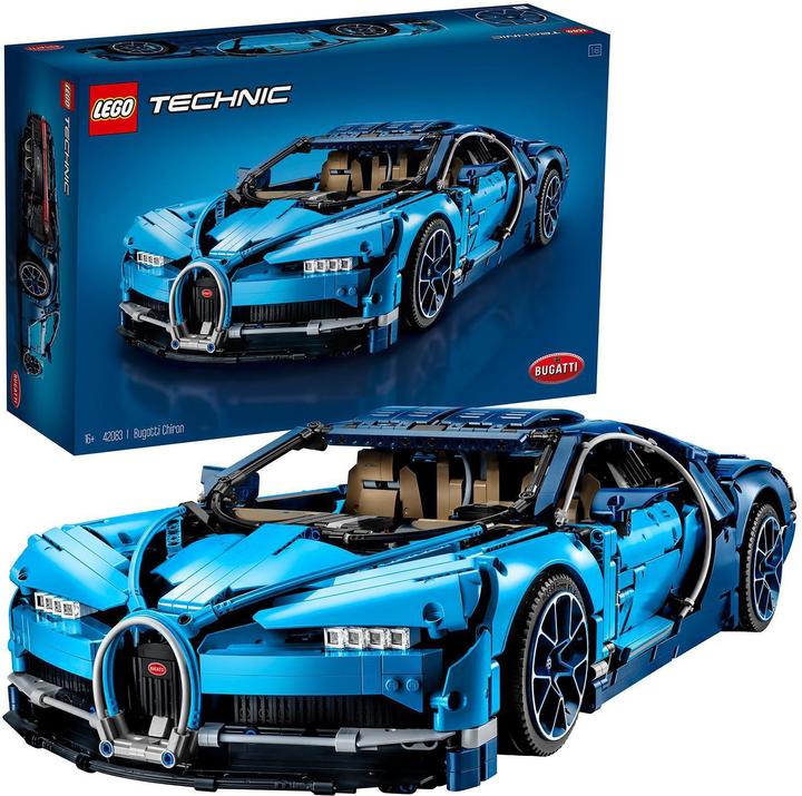 Immagine prodotto LEGO Bugatti Chiron (42083, LEGO Technic, Set LEGO rari)