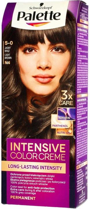 Schwarzkopf Professional Palette Intensive Color Creme Long Lasting Intensity - Hair Color N4 (N4 Light Brown)