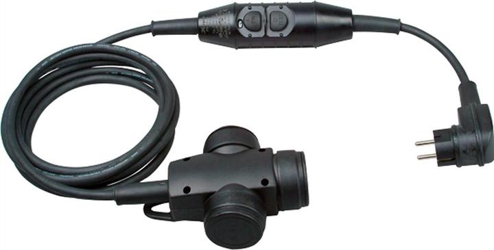 Actual product image Bachmann PRCD-S Lg 3.15m 230V 16A 30mA earthing contact exten. H07RN-F 3G1.5mm (3 m)
