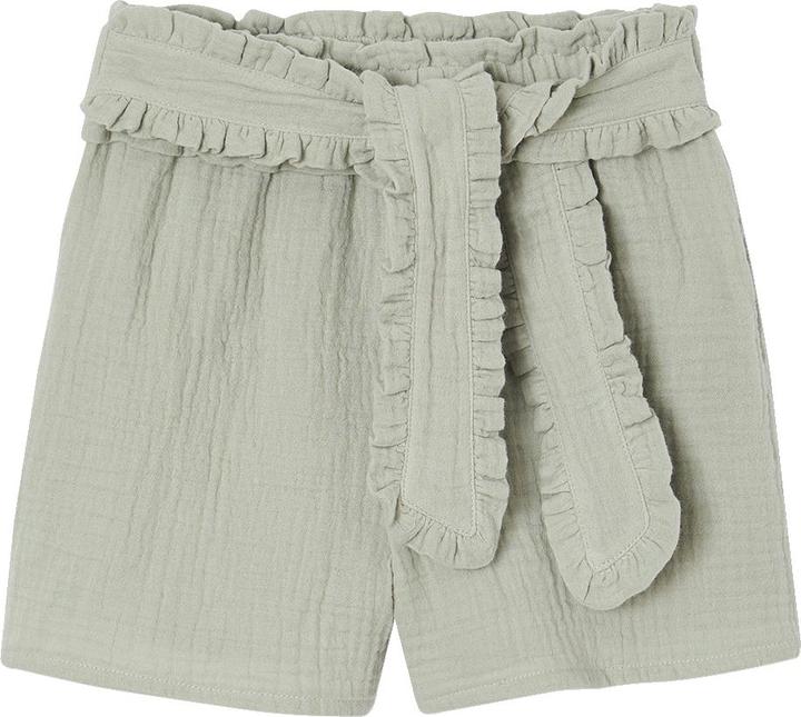 Vertbaudet Festliche Mädchen Shorts mit Stoffgürtel