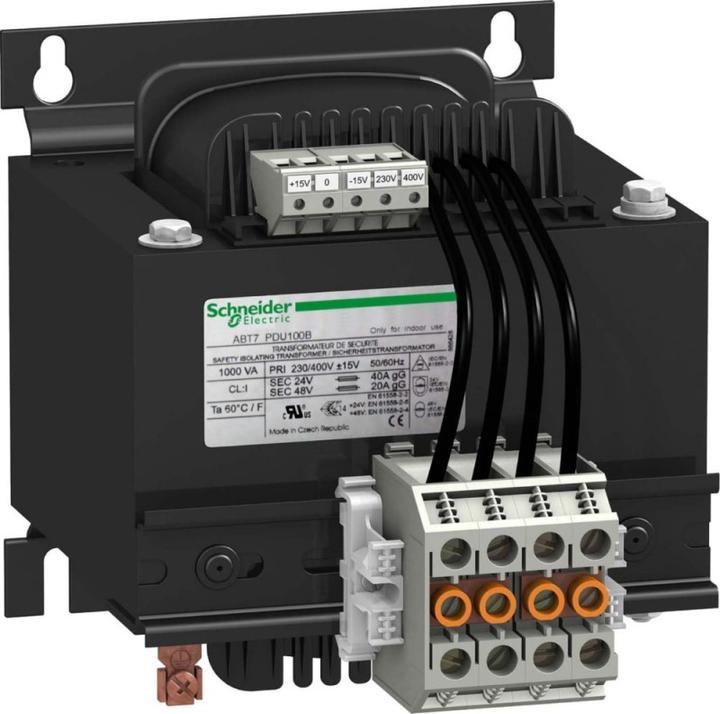 Produktbild Schneider Electric Transformator PHASEO 400V 2x24V 1kVA