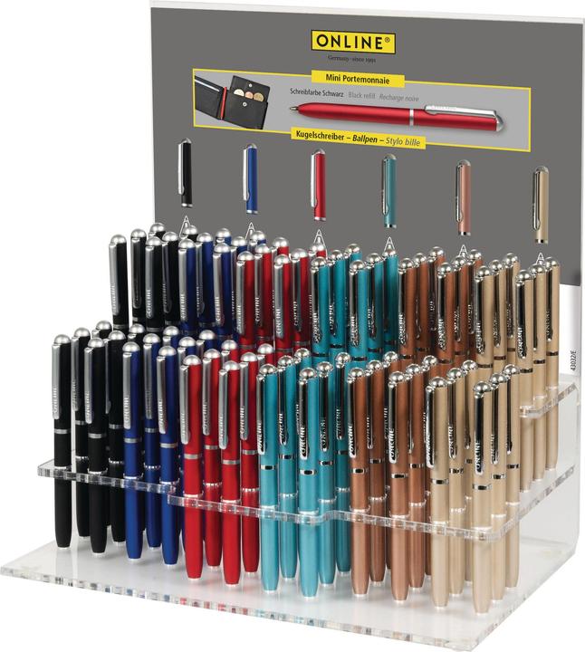Immagine prodotto Online Penna a sfera Mini M (Multicolore, 72 x)