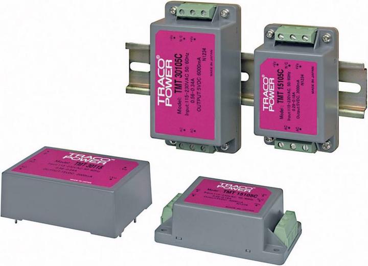 Actual product image TracoPower AC/DC print power supply TMT 15115C 15 V/DC 1 A 15 W