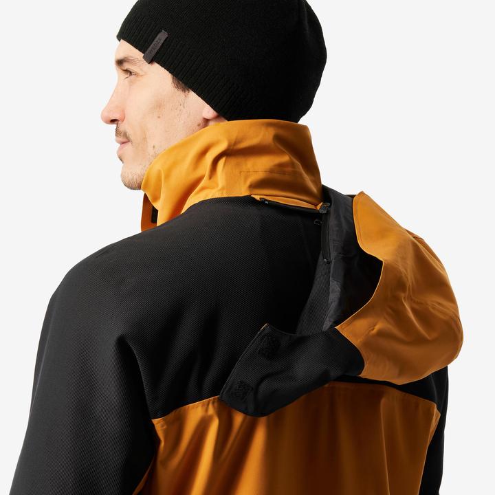 Produktbild Wedze Skijacke Herren wasserdicht und strapazierfähig - 500 camel/schwarz (M)