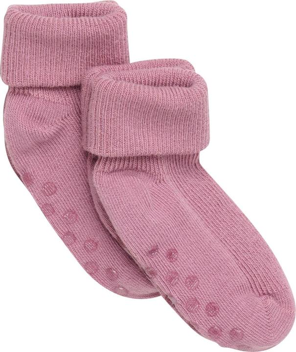 Minymo Antirutsch-Socken 2er Set Orchid Haze Gr. 19/22 (2er Pack, 19 - 22)