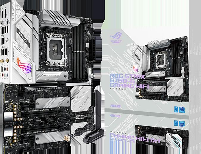Productafbeelding ASUS ROG STRIX B760-G GAMING WIFI (LGA 1700, Intel B760, mATX)