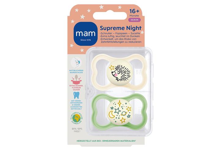 Productafbeelding MAM Hoogste nacht (2 x, van 16 M.)
