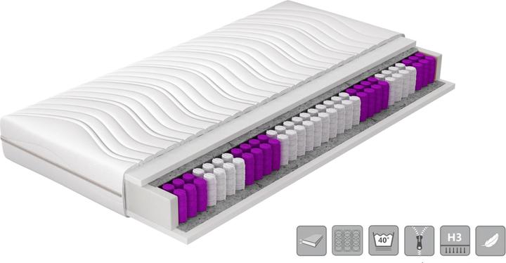 Image du produit ELTAP Paola Microfibre (90 x 200 cm, Noyau de printemps, Noyau de mousse)