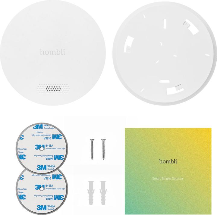 Actual product image Hombli Smart Smoke Detector
