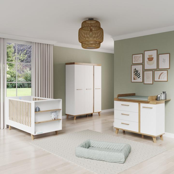 Image du produit Roba Armoire 3 portes Smile (140 cm)