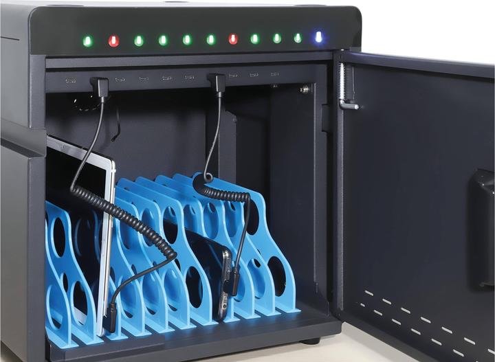 Produktbild Manhattan Spiralkabel USB-A auf Micro-USB Ladekabel (1 m, USB 2.0)