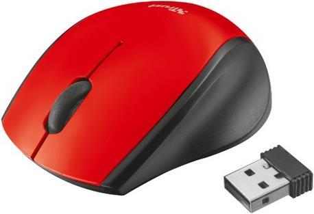 Produktbild Trust Oni wireless Micro Mouse red (Kabellos)
