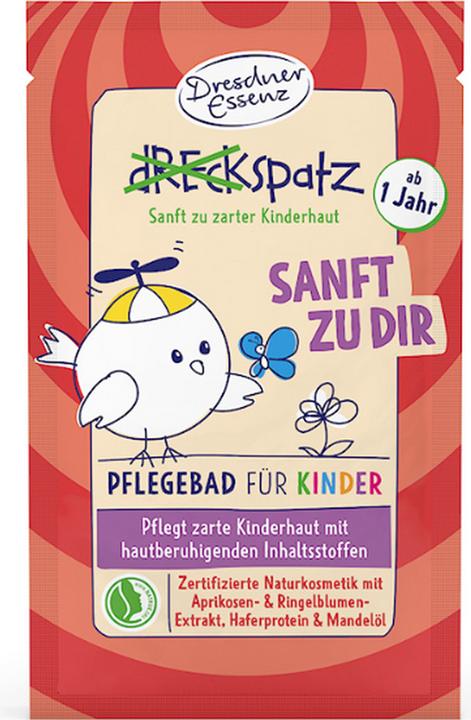 Actual product image Dresdner Essenz Dresdner Dreckspatz Pflegebad Display Sanft zu dir 12 Stück (Bath pearls)