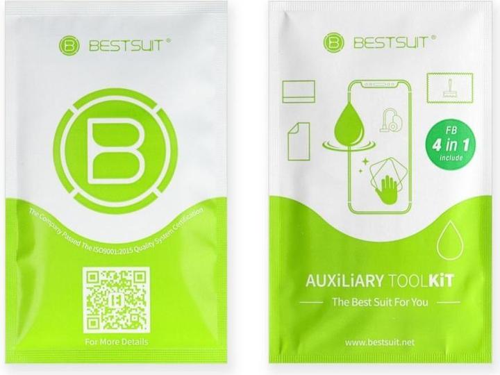 Actual product image Bestsuit Antimicrobial Organic Screen Film (1 Piece, Apple iPhone 14 Pro)