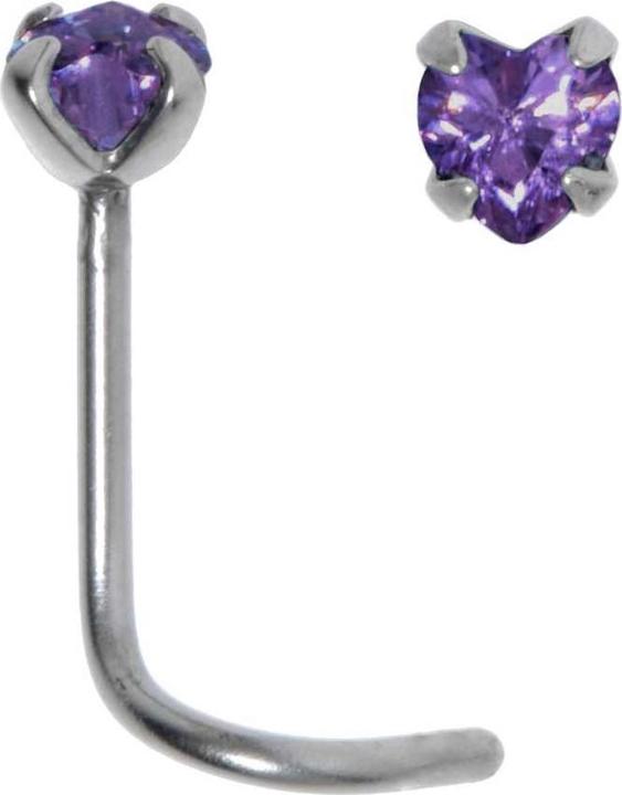 Bijouteria Nasenpiercing (Chirurgenstahl 316L, Zirkonia)