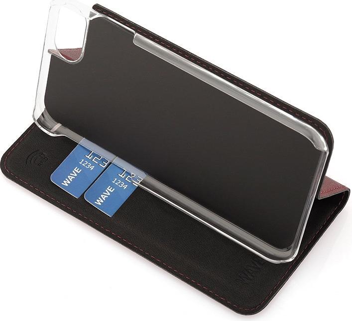 Image du produit Wave BookCase suojakotelo, iPhone 7 / 8 / SE, Smoky Sangria (Apple iPhone SE (3ème génération))