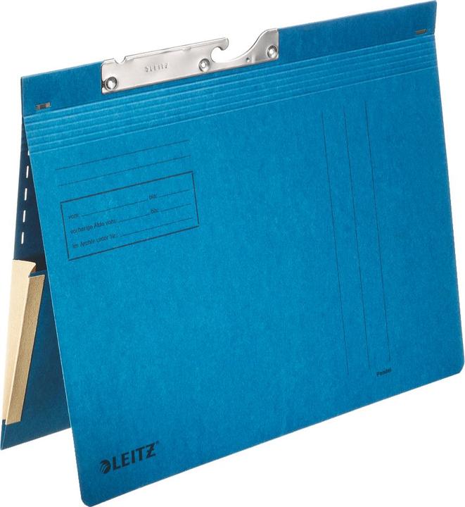 Produktbild Leitz Pendelhefter, mit Dehntasche, A4, blau (A4, 50 x)