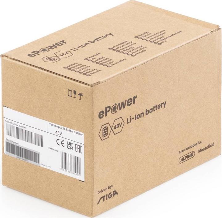 Actual product image Stiga E 420 274012004/ST1 Ersatz-Akku 48 V 2 Ah Li-Ion (48 V)