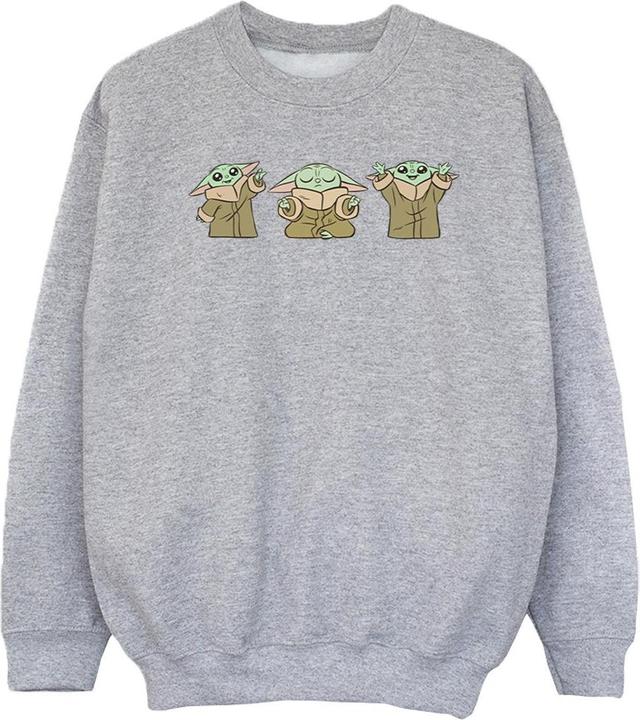 Star Wars The Mandalorian Grogu Poses Sweatshirt Mädchen