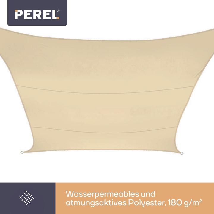 Actual product image Perel Solar sail water permeable (500 x 500 cm)