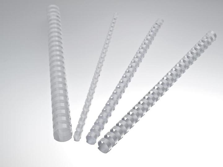 Produktbild Renz Plastik-Binderücken A4 100 Stk. - Ring Ø 14 mm, weiss