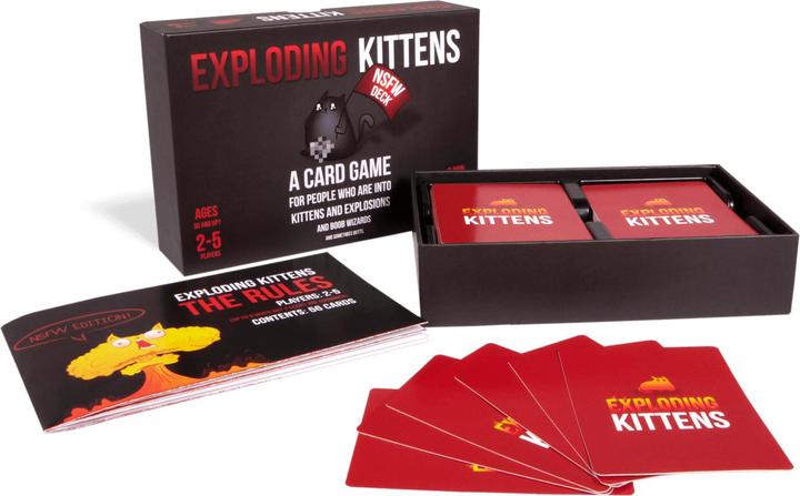 Produktbild Asmodée Exploding Kittens NSFW Edition (Deutsch)