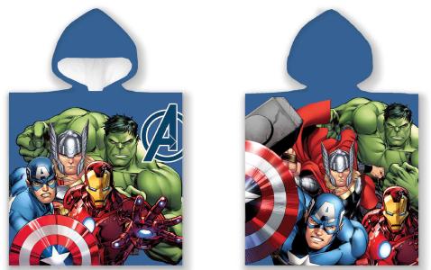 BrandMac Poncho Towel - 50 x 100 cm – Avengers (110066) (50 x 100 cm)
