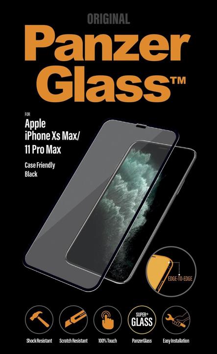 Actual product image PanzerGlass edge to edge (1 Piece, Apple iPhone 11 Pro Max, Apple iPhone XS Max)