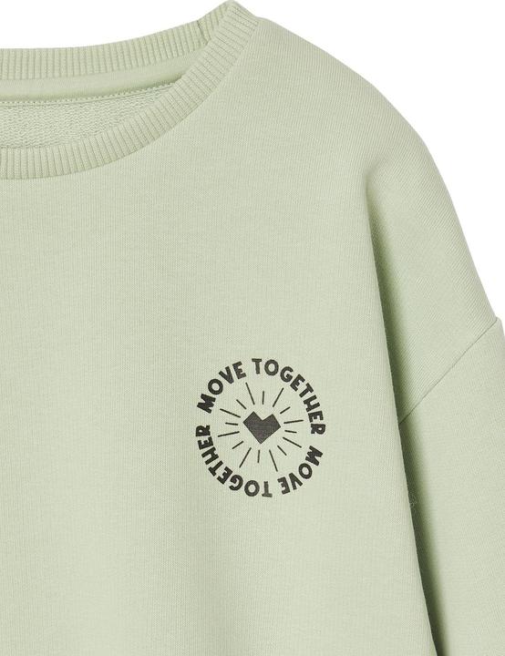 Produktbild Vertbaudet Mädchen Sweatshirt mit Holo-Print und Recycling-Polyester (146)