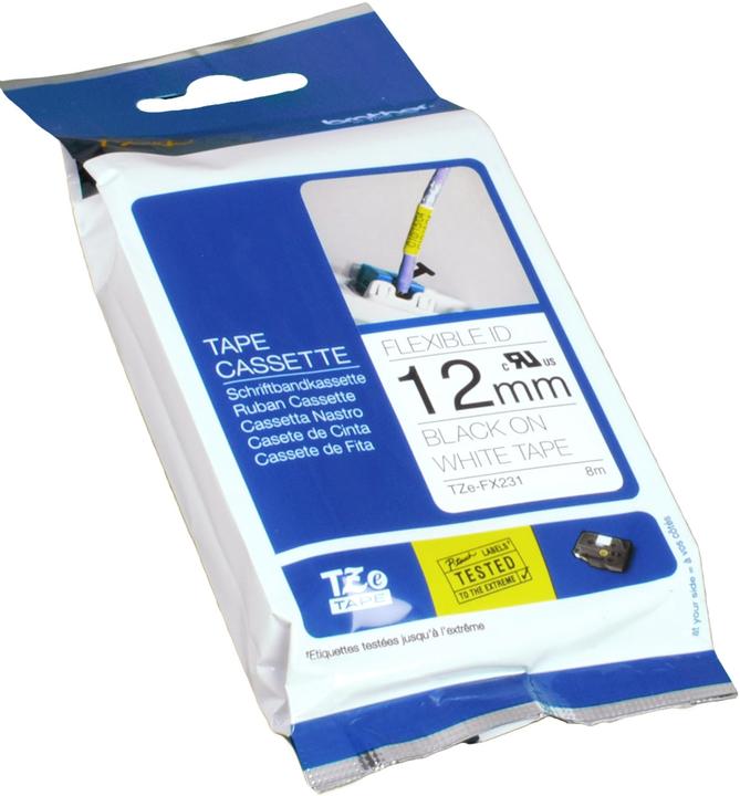 Produktbild Brother Tze-Fx231 (1.20 cm, Schwarz)