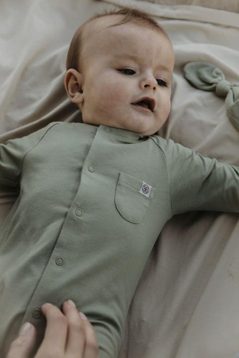 Produktbild Cloby Strampler Overall UPF + Olive Green (50, 52, 54, 56)