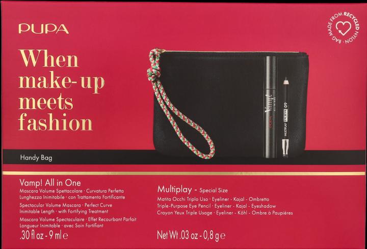 Actual product image Pupa Milano Pupa Kit Make-up All in One + Multiplay (101 Extra Black)