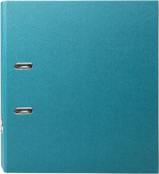 Immagine prodotto Exacompta Classeur à levier Prem'Touch OfficeByMe dos 80mm - Bleu canard (A4, 80 mm, 1 Pezzo/i)