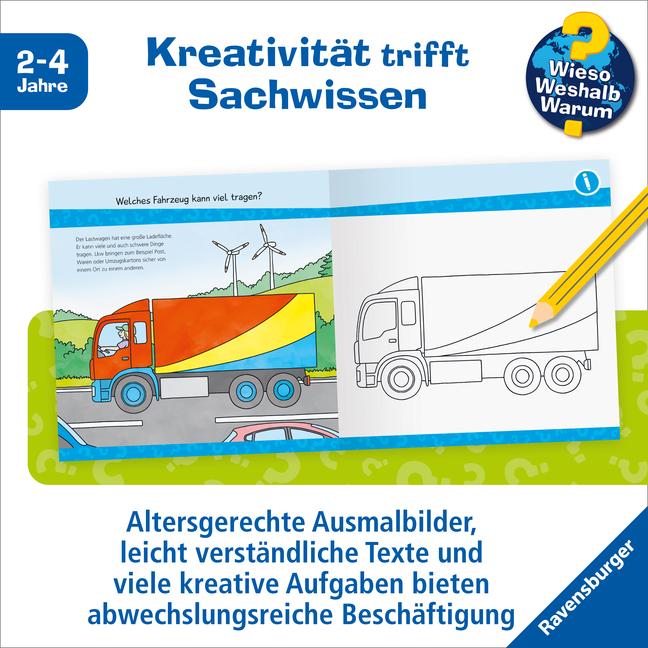 Image du produit Ravensburger Wieso? Weshalb? Warum? junior AKTIV: Fahrzeuge (Allemand, Oliver Kockmann, 2024)