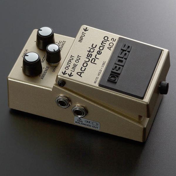 Actual product image BOSS AD-2 Preamp effect unit for acoustic guitar
