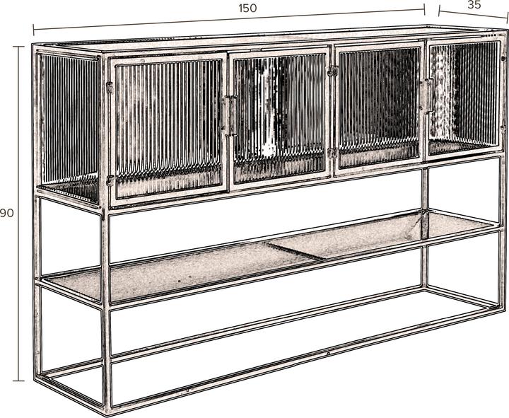 Actual product image Dutchbone Boli (150 x 90 cm)
