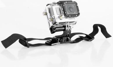Produktbild Hermex Helm Gurthalterung Vented Helmet Strap Mount für HERO 5 / 4 / 3+ / 3 / 2 / 1 kompatibel (Zinklegierung)