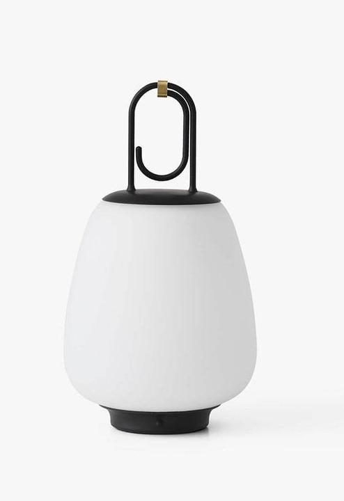 Produktbild &Tradition Lucca SC51 Outdoor Portable Opal Glass/Black (138 lm)