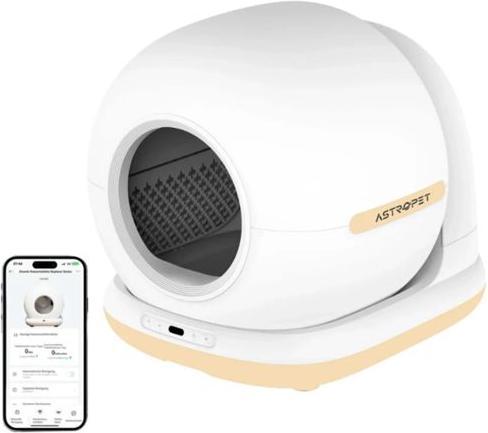 AstroPet Serie Neptune (Lettiera per gatti aperta)