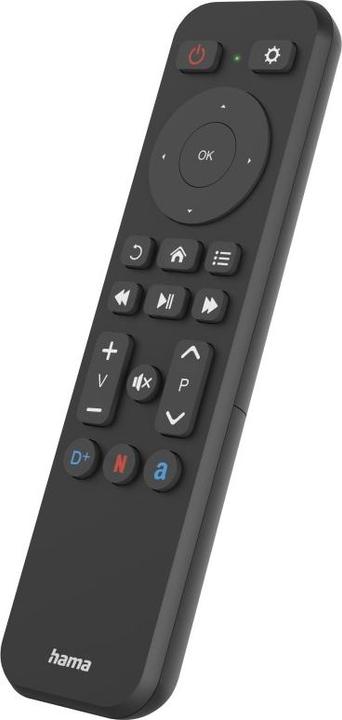 Image du produit Hama Télécommande, f. TV + bouton Netflix, Prime Video, Disney+, programmable (Télécommande universelle, Infrarouge)