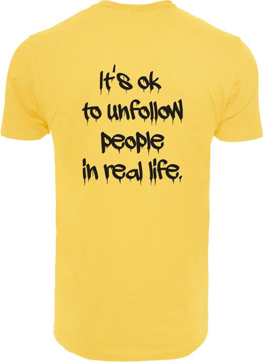 Produktbild Merchcode Unfollow X T-Shirt - 111821 (M)