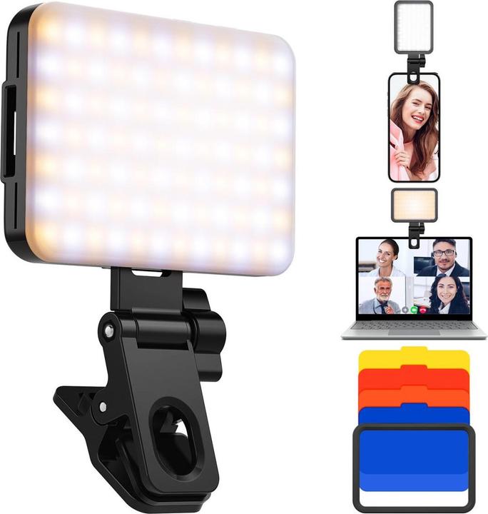 Produktbild K&F Concept LED lamp, 3000K-10000K, warm, cool and double-color light