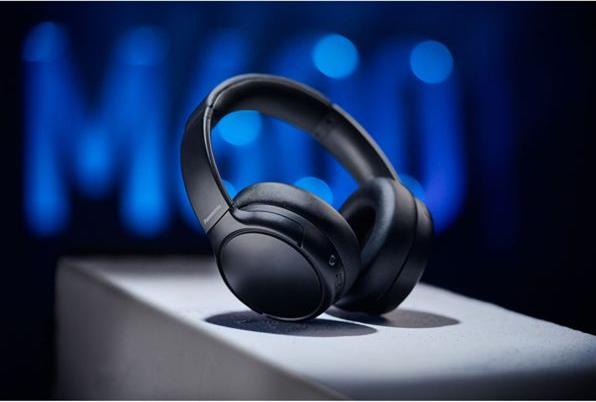 Image du produit Panasonic Écouteurs supra-auriculaires Bluetooth RB-M600BE-K - Noir (ANC, 65 h, Filaire, Sans fil)