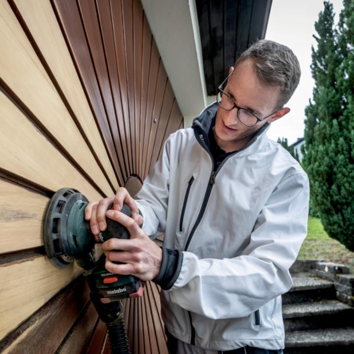 Produktbild Metabo SXA 18 LTX 150 BL Akku Exzenterschleifer 18 V 150 mm Brushless + 2x LiHD Akku 4,0 Ah +
