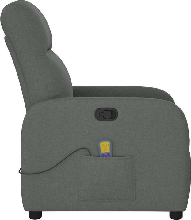 Actual product image VidaXL Massage chair dark grey fabric