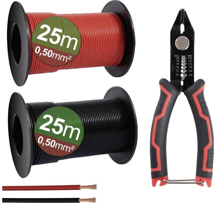 Produktbild Quadrios 23CW028 Litzensortiment 0.5 mm² 1 Set (25 m)