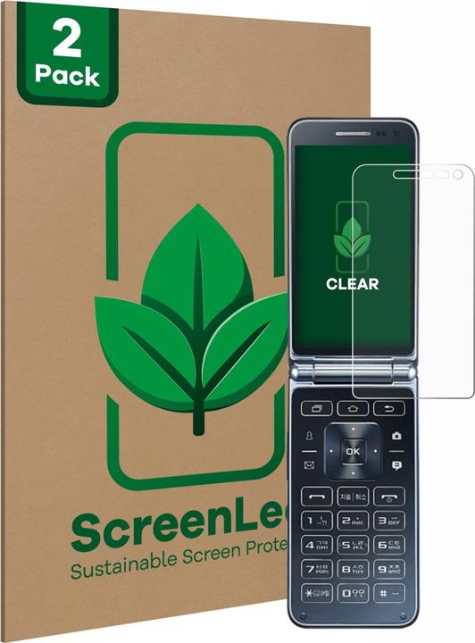 Image du produit ScreenLeaf Film de protection durable Protection d'écran Film clair transparent (2 pièce(s), Samsung Galaxy Z Fold2)