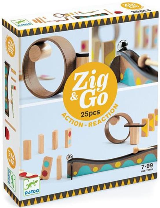 Actual product image Djeco Zig & Go (French, English)