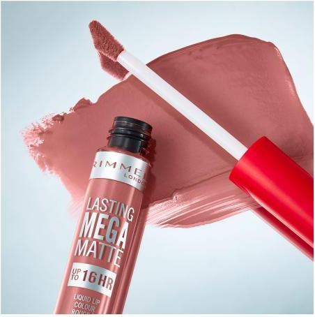 Actual product image Rimmel London Lasting Mega Matte Liquid Lip Colour (110 - Blush)
