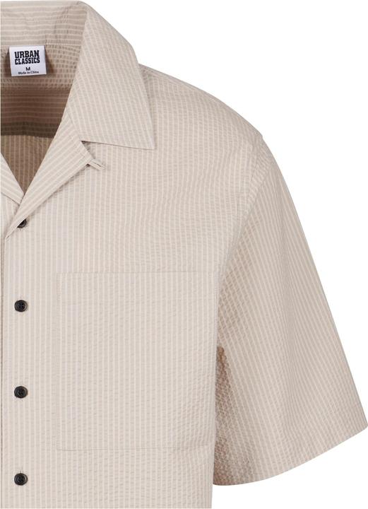Image du produit Urban Classics Chemise à manches courtes Relaxed Seersucker - 140935 (S)
